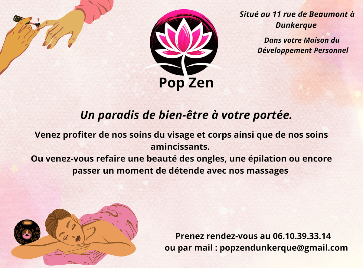 salon d'esthétique Pop Zen Dunkerque - photo 3